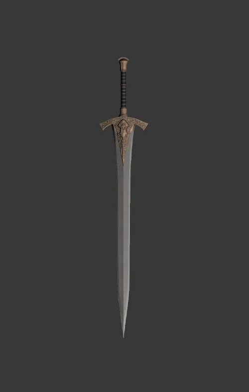 Warrior mit Longsword